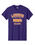 GILDAN PURPLE TSHIRT UNISEX WITH SCREENED BAND LOGO