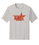 UNISEX GREY SHORT SLEEVE DRIFIT SHIRT WITH SCREENED LOGO
