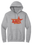 GILDAN UNISEX SPORT GREY HOODED SWEATSHIRT W SCREENED LOGO
