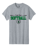GILDAN UNISEX SPORT GREY TSHIRT WITH NEW SCREENED LOGO