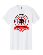 GILDAN WHITE UNISEX TSHIRT WITH SCREENED LOGO