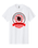 GILDAN WHITE UNISEX TSHIRT WITH SCREENED LOGO