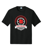 BLACK UNISEX DRIFIT SHIRT WITH SCREENED LOGO