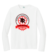 WHITE UNISEX LONG SLEEVE DRIFIT SITH SCREENED LOGO