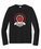 BLACK UNISEX LONG SLEEVE DRIFIT WITH SCREENED LOGO