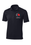 BLACK MENS DRIFIT POLO WITH EMBROIDERED LOGO