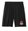 BLACK MENS DRIFIT SHORT WITH SCREENED LOGO