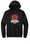 GILDAN UNISEX BLACK HOODIE WIRH SCREENED LOGO
