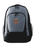 BLACK/GREY BACKPACK WITH EMBROIDERED LOGO