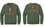 GILDAN UNISEX MILITARY GREEN CREW SWEATSHIRT WITH SCREENED LOGOS