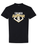 GILDAN UNISEX BLACK TSHIRT WITH SCREENED LOGO