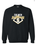 GILDAN UNISEX BLACK CREW SWEATSHIRT WITH SCREENED LOGO
