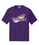 PURPLE UNISEX DRIFT SHIRT WITH SCREENED LOGO