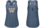 WOMENS NAVY HEATHER TRIBLEND SPECIAL BACK TANK WITH SCREENED (WILLOW W) LOGO