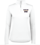 WOMENS WHITE DRIFIT 1/4 ZIP LONGSLEEVE WITH EMBROIDERED W LOGO 