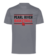 CHARCOAL GREY SHORT SLEEVE DRIFIT SHIRT W SCREENED LOGO