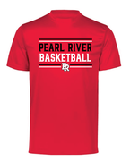 RED SHORT SLEEVE DRIFIT SHIRT W SCREENED LOGO