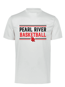 WHITE SHORT SLEEVE DRIFIT SHIRT W SCREENED LOGO 