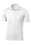 UNISEX WHITE DRIFIT POLO WITH EMBROIDERED LOGO