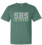 COMFORT COLORS GREEN TSHIRT W SHS LOGO 