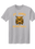 HEATHER GREY UNISX DRIFIT SHIRT WITH SCREENED LOGO