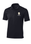 UNISEX BLACK DRIFIT POLO WITH EMBROIDERED LOGO