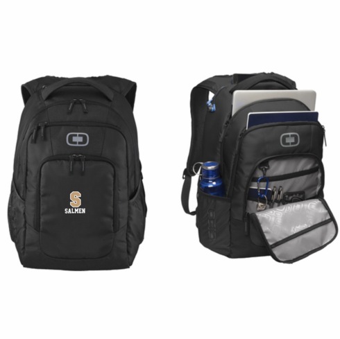 OGIO BLACK BACKPACK W EMBROIDERED LOGO