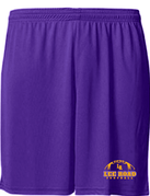 PURPLE DRIFIT SHORTS W SCREENED LOGO 
