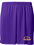 PURPLE DRIFIT SHORTS W SCREENED LOGO 