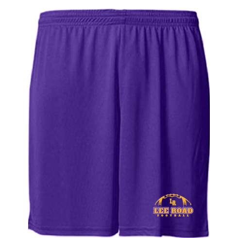 PURPLE DRIFIT SHORTS W SCREENED LOGO 