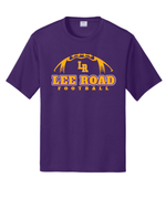 PURPLE SHORT SLEEVE DRIFIT SHIRT W SCREENED LOGO