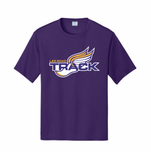 PURPLE UNISEX DRIFT SHIRT WITH SCREENED LOGO