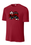 RED UNISEX DRIFIT SHIRT WITH SCREENED LOGO
