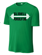 KELLY GREEN UNISEX DRIFIT SHIRT W SCREENED LOGO ON FRONT