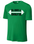 KELLY GREEN UNISEX DRIFIT SHIRT W SCREENED LOGO ON FRONT