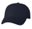 SOLID NAVY ADJUSTABLE DAD CAP WITH EMBROIDERED LOGO 