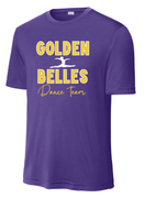 UNISEX PURPLE DRIFIT SHIRT W SCREENED LOGO