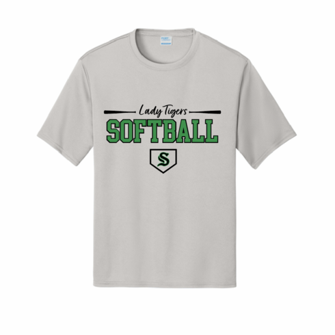 UNISEX SILVER DRIFIT SHIRT WITH NEW SCREENED LOGO
