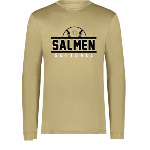 VEGAS UNISEX LONG SLEEVE DRIFIT SHIRT W SCREENED LOGO