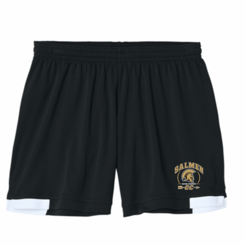 WOMENS BLACK RUNNING SHORT TO MATCH UNIFORM