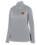 WOMENS GREY FLEECE LINED 1/4 ZIP DRIFIT PULLOVER WITH EMBROIDERED LOGO 