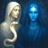 White Cobra and Pleiadian Blue
