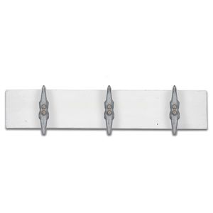 Boat Cleat Towel Holder White CF022