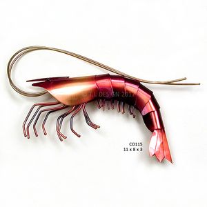 Copper Shrimp Wall Copper Shrimp Wall