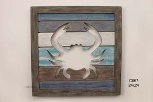 Cut Out Slat Panel  Crab