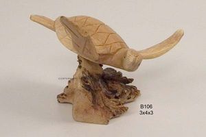 Hand Carved Sea Turtle.