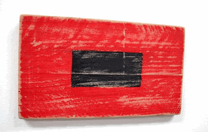 Hurricane Flag Wooden Hurricane Flag Wooden