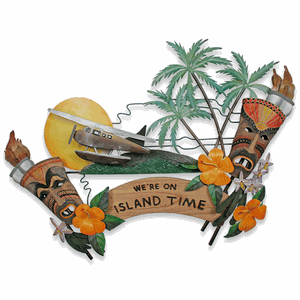 Island Escape Metal Wall Hanging Island Escape Metal Wall Hanging