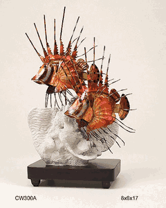 Lion Fish Table Sculpture Lion Fish Table Sculpture