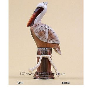 Pelican on Piling